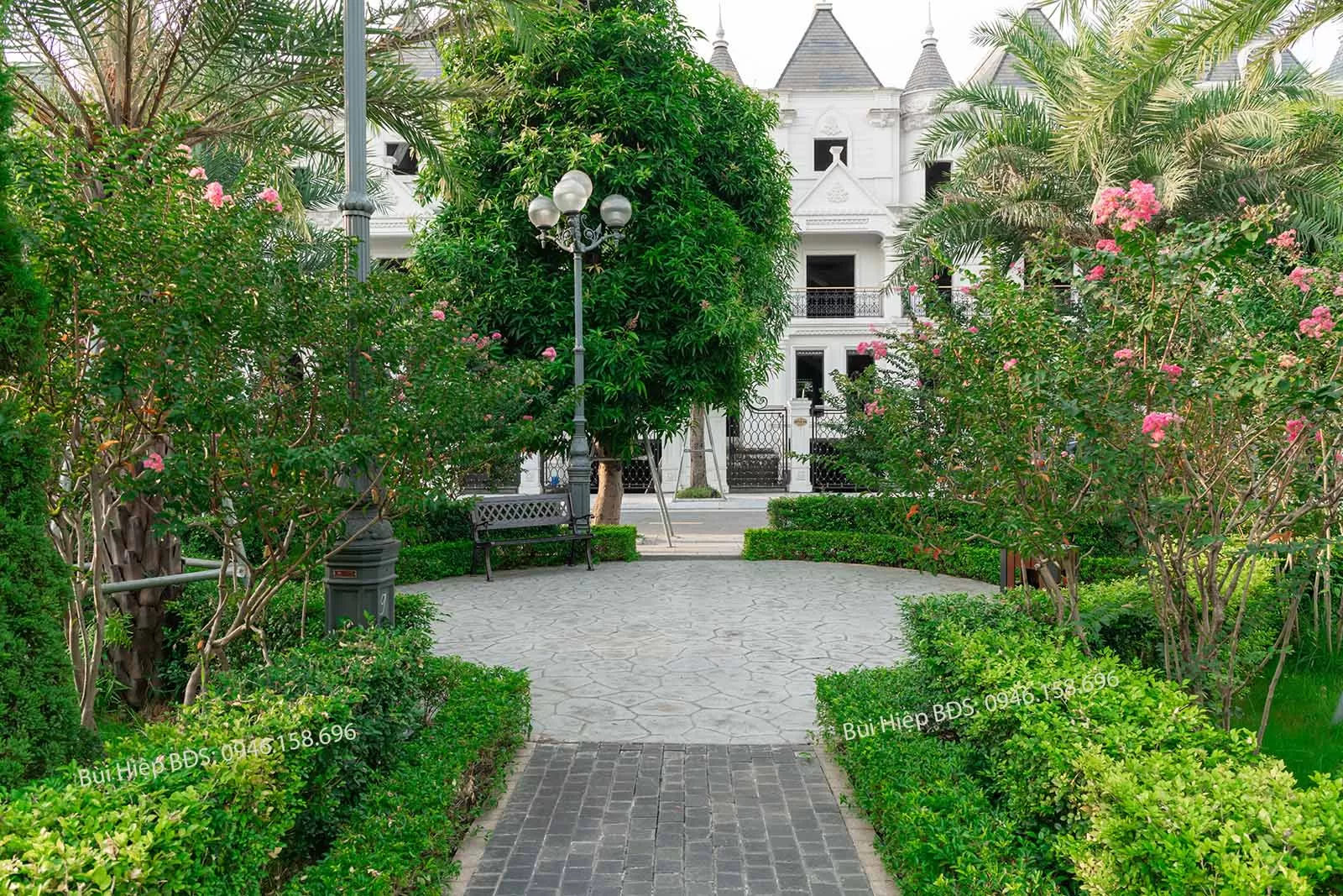 Vườn hoa, cây Xanh phân khu BT05 Kita Ciputra