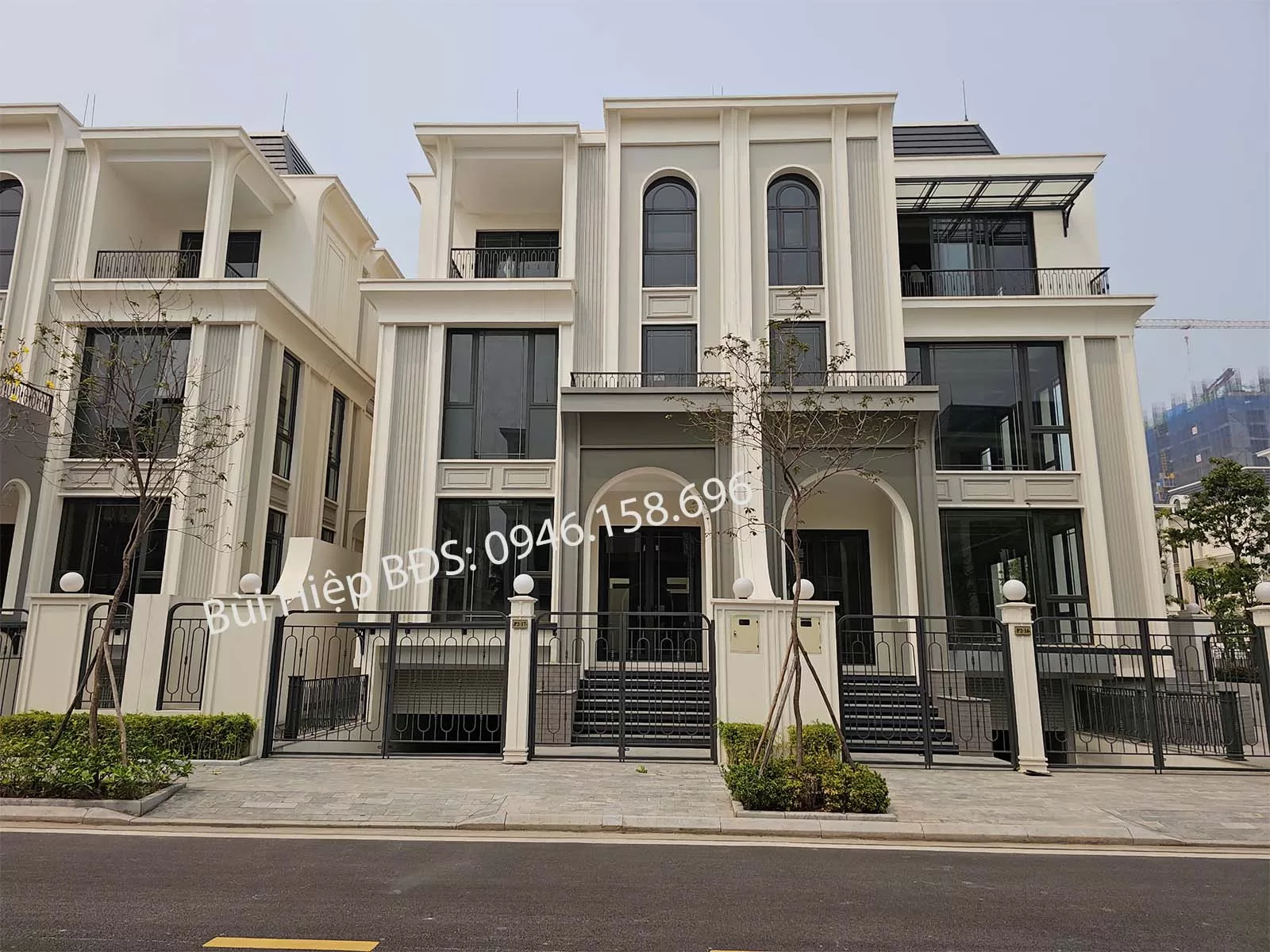 Thiết kế căn Biệt Thự Song Lập 180m2 tại Khu P Ciputra Tây Hồ ( Mặt tiền rộng 09m )
