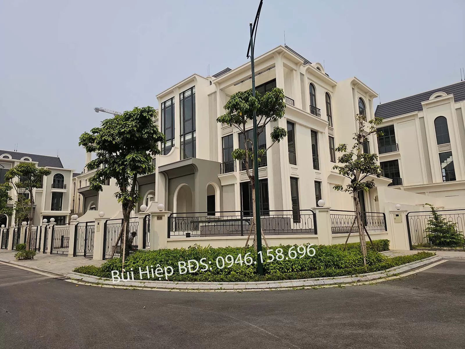Thiết kế căn Biệt Thự Song Lập căn Góc dãy P1 tại Khu P Ciputra Tây Hồ