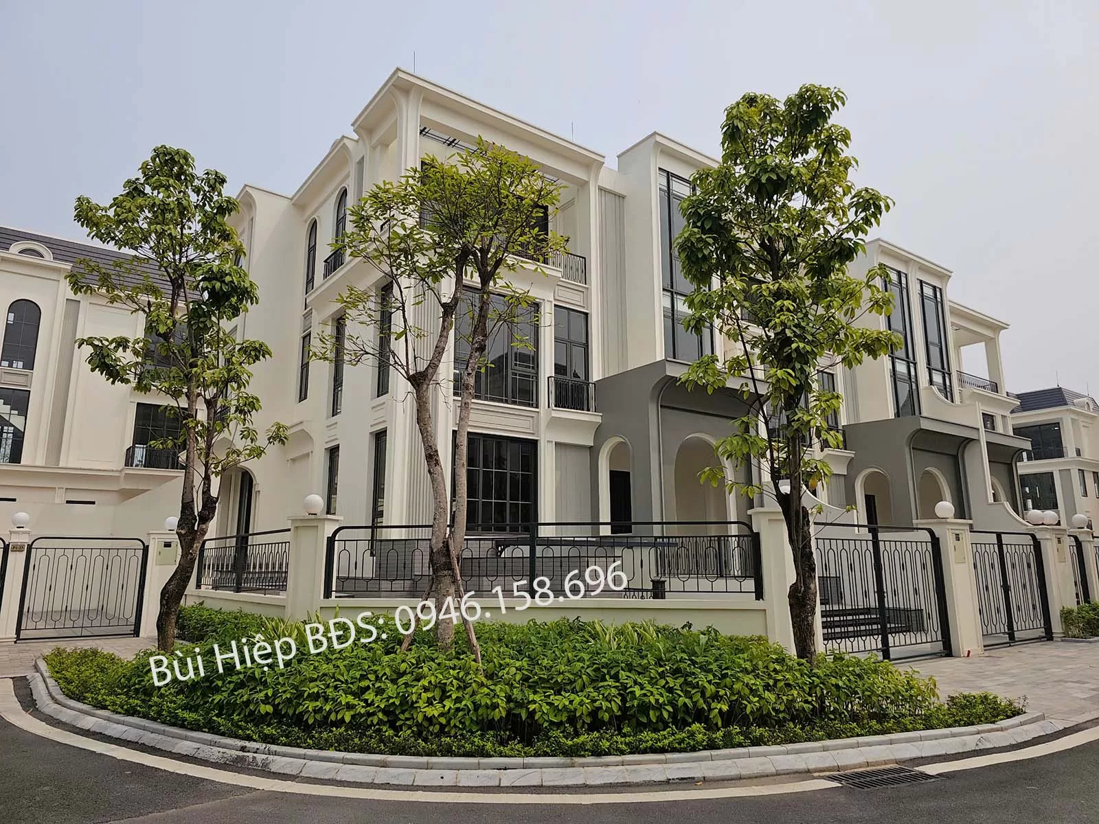 Thiết kế căn Biệt Thự Song Lập căn Góc dãy P1 tại Khu P Ciputra Tây Hồ