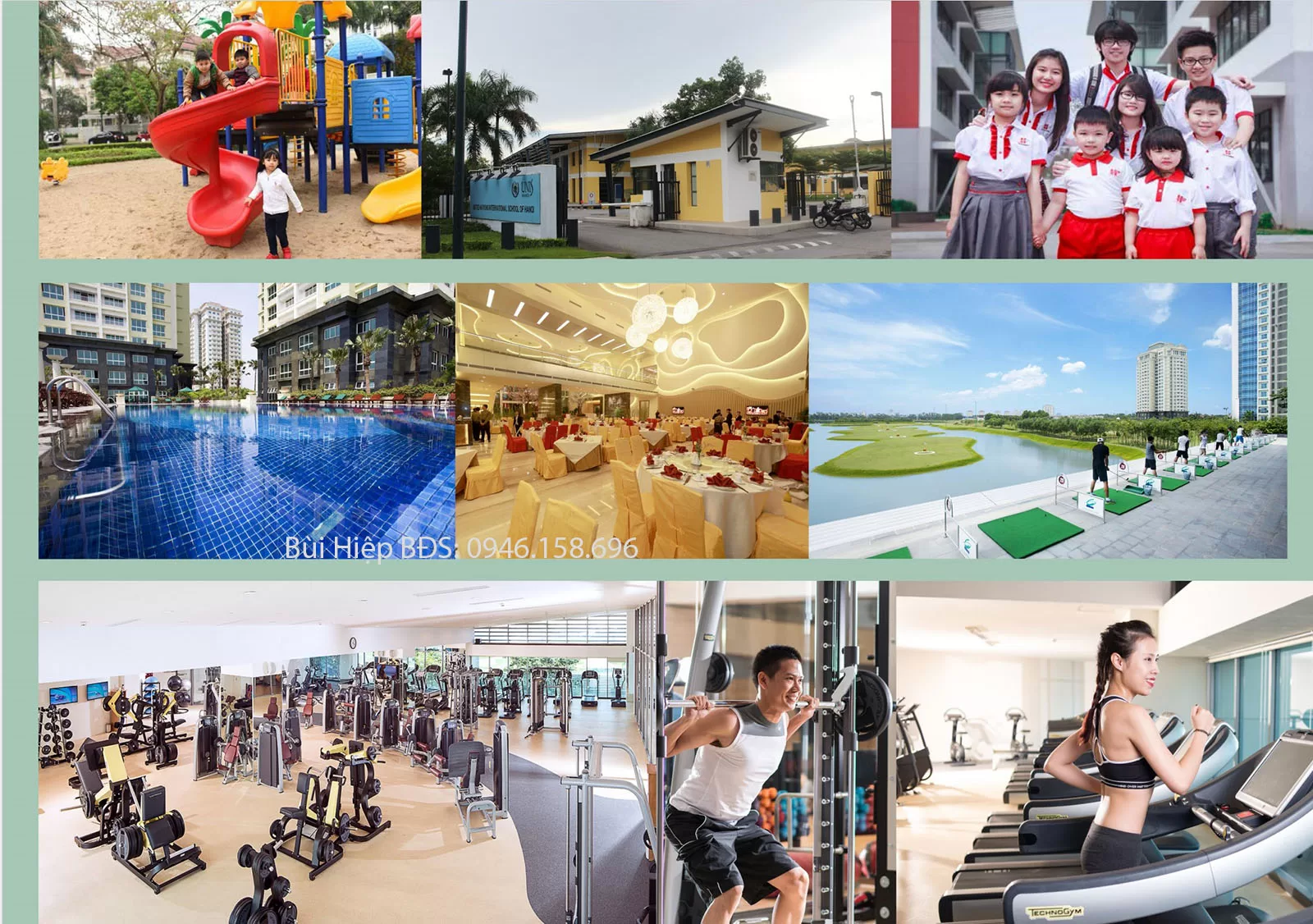 Tiện ích nội ngoại khu đẳng cấp nhiều tiện nghi tại Khu đô thị Ciputra Tây Hồ