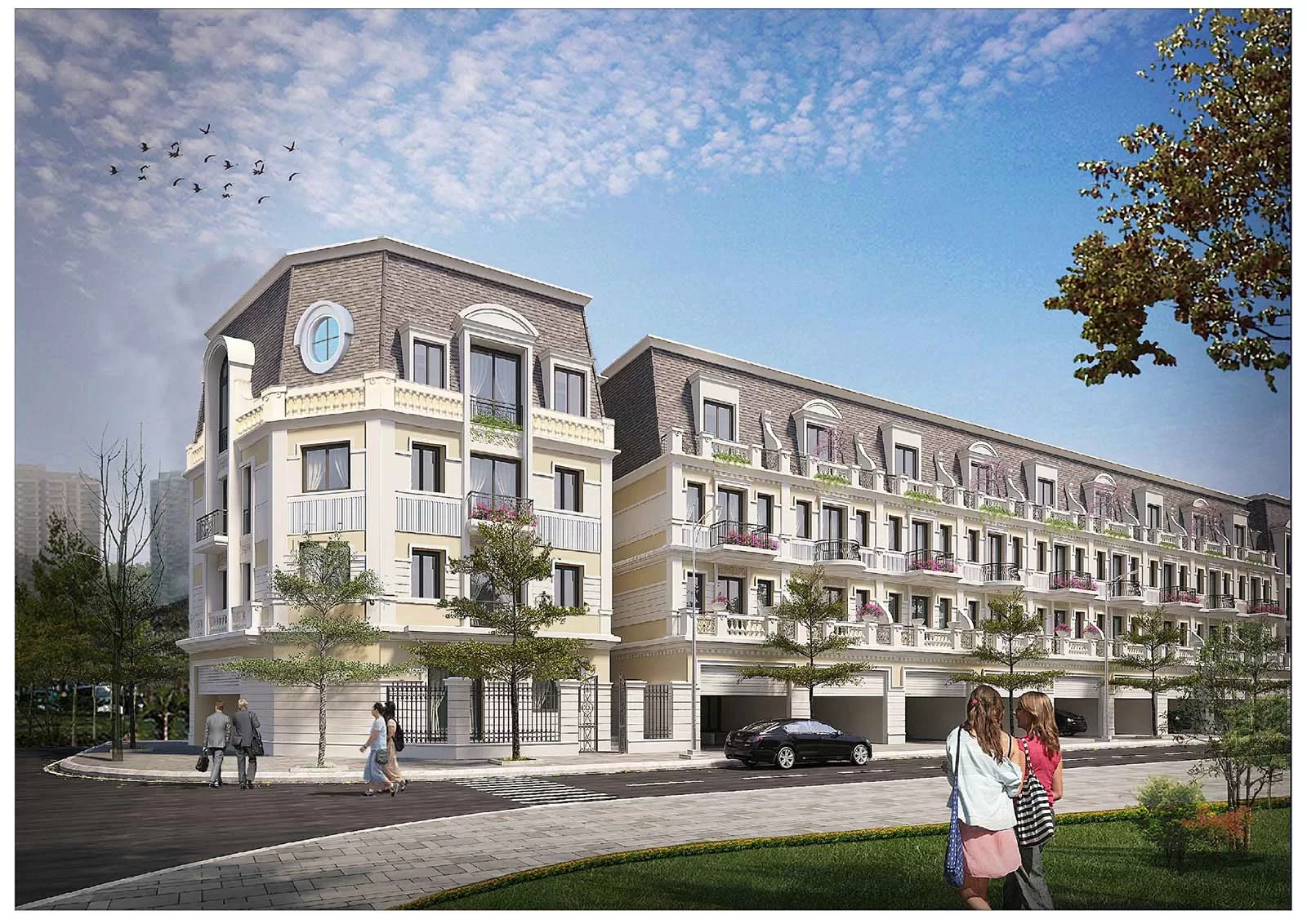 Thiết kế Biệt Thự Lô Góc 142m2 An Lạc Green Symphony