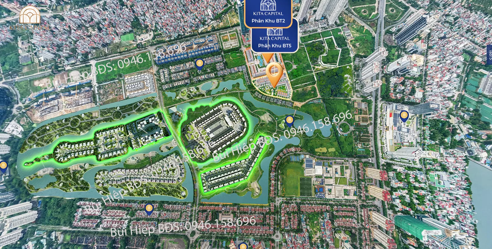 Biệt Thự Khu Lõi Ciputra