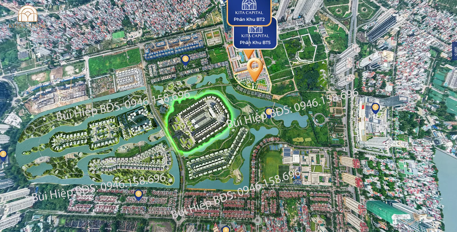 Biệt Thự Khu Lõi Ciputra