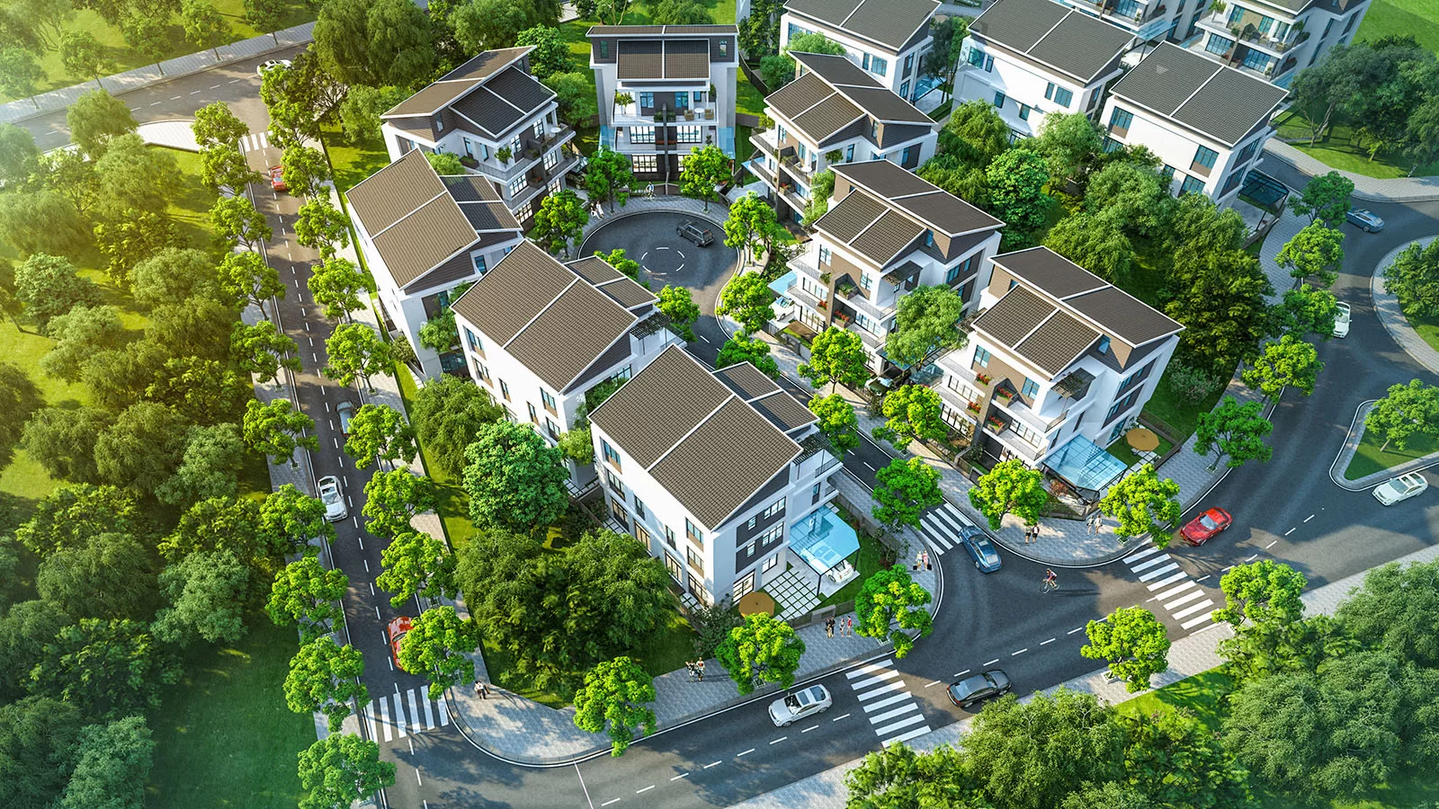Tiểu phân khu Biệt Thự Hà Đô Charm Villas