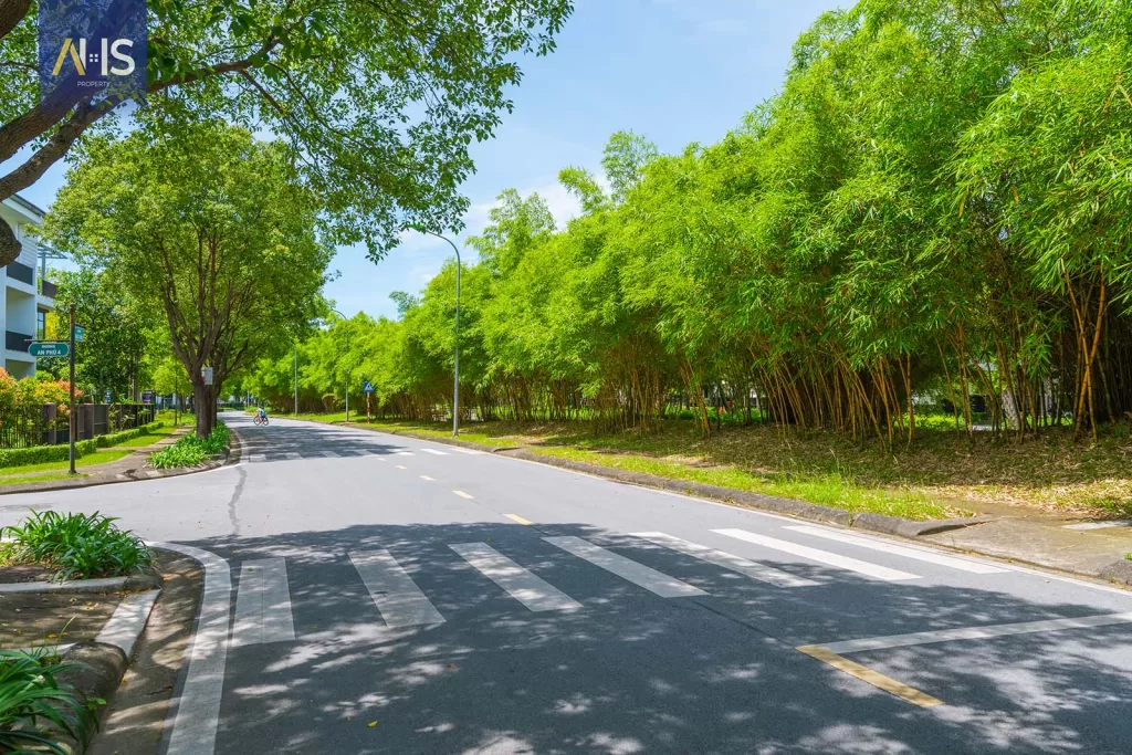 Vườn hoa cây Xanh Khu Biệt Thự Hà Đô Charm Villas