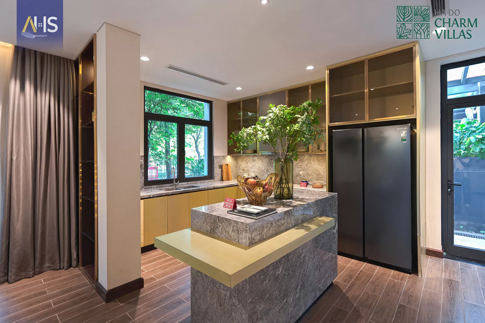 Nhà mẫu Phòng Bếp Biệt Thự Hà Đô Charm Villas
