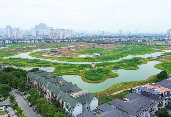 Tiến độ biệt thự đảo Ciputra cập nhật mới nhất 2025