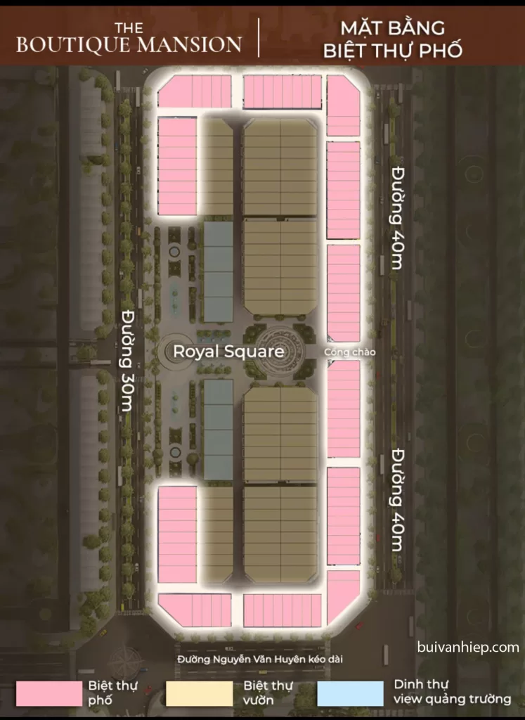 Phân Khu The Boutique Mansion