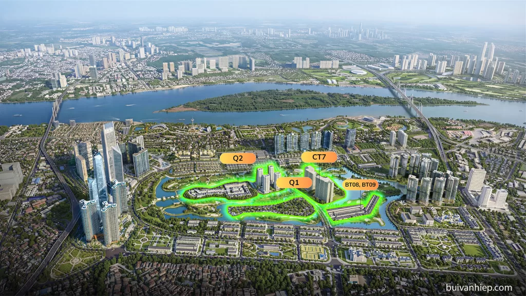 Dinh Thự Đảo Hồ Ciputra