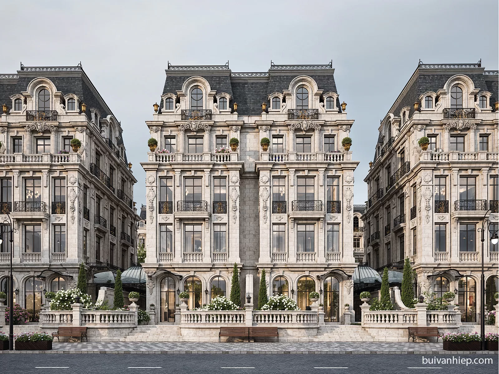 Phân khu Crystal Grand Mansion