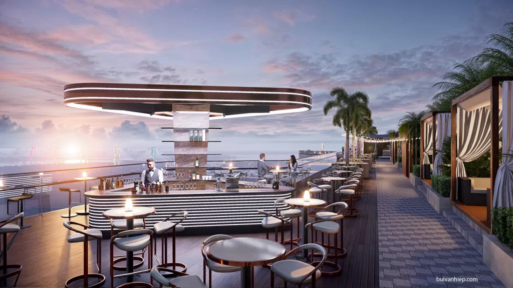 Tiện Ích Mái Noble Crystal Tây Hồ