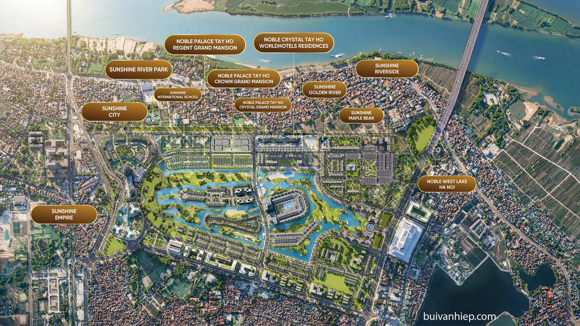 Dinh Thự Đảo Hồ Ciputra