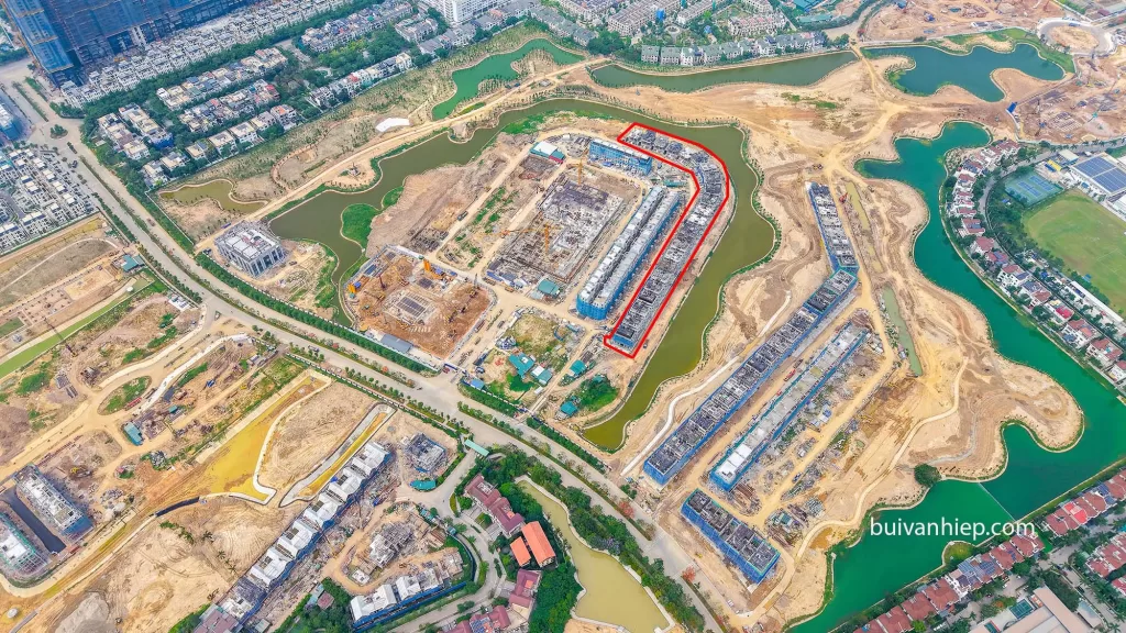 Biệt Thự Đơn Lập 300m2 Phân Khu CT07