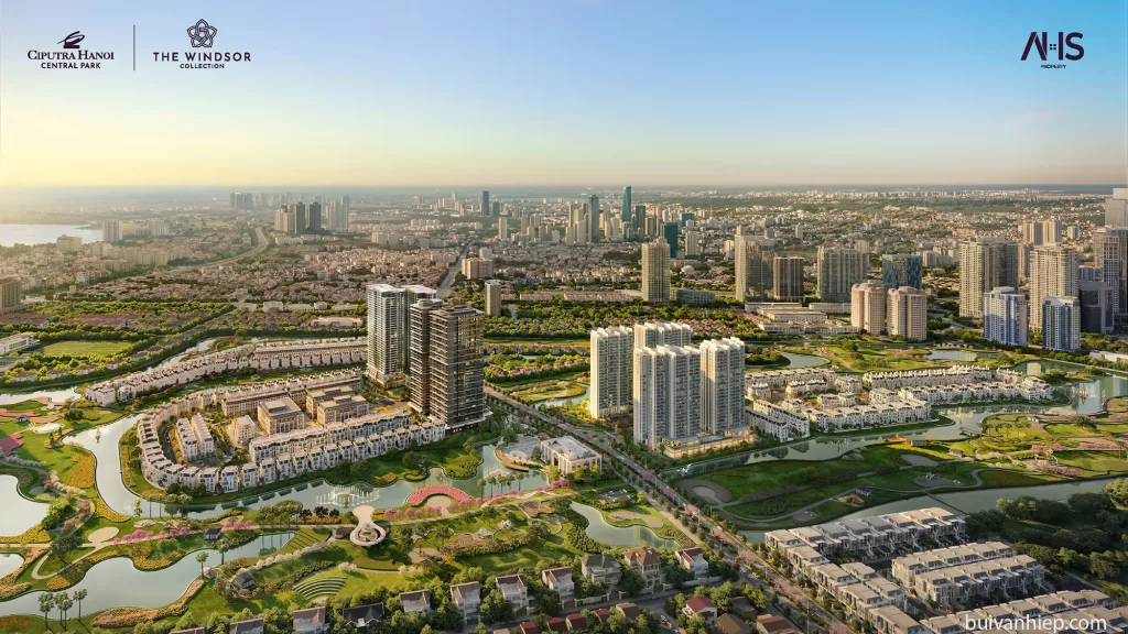 Biệt Thự Đơn Lập 341,72m2 Phân Khu CT07