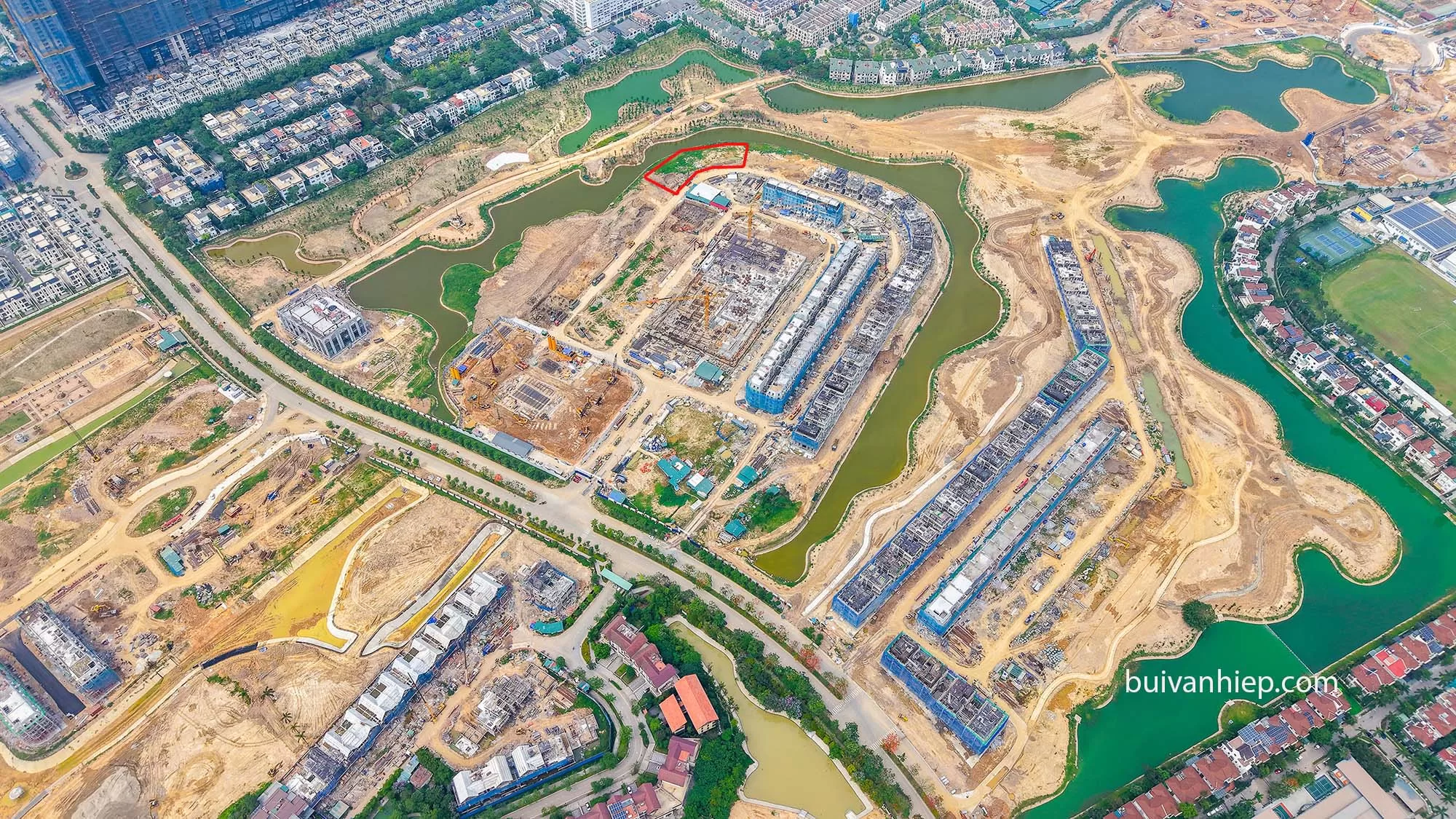 Biệt Thự Đơn Lập 341,72m2 Phân Khu CT07