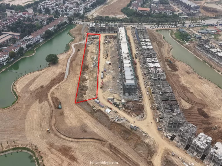 Căn Biệt Thự Đơn Lập 300m2 Đông Bắc BT08,09