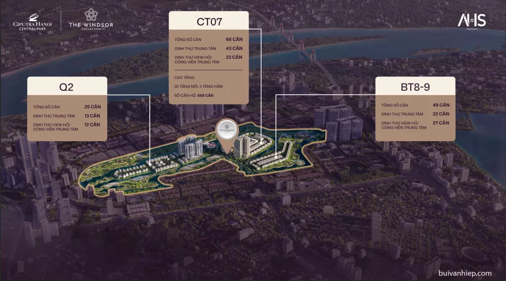 Biệt Thự Đơn Lập 300m2 Ciputra 