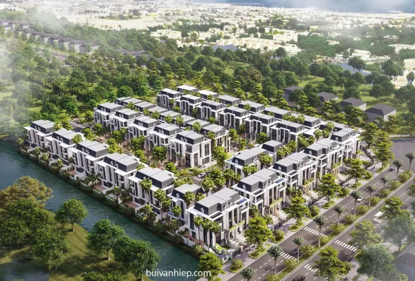 tổng thể khu P Ciputra