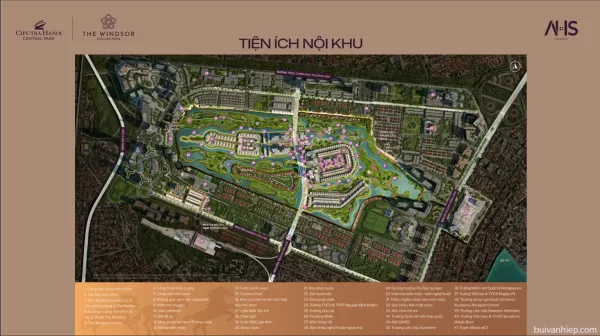 tiện ích nội khu lõi Ciputra