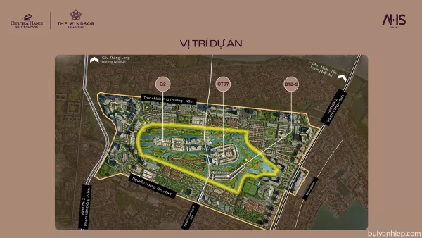 Vị Trí The Windsor Collection Ciputra