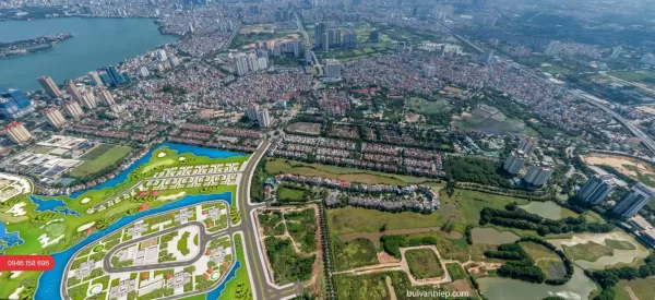 Vị trí khu Q1 biệt thự Ciputra
