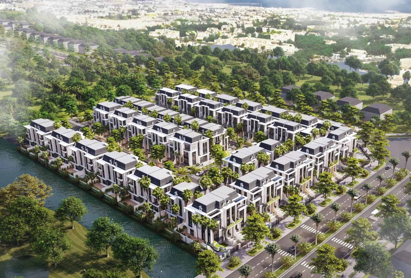 Mặt Bằng Biệt Thự Khu P Ciputra Chi Tiết