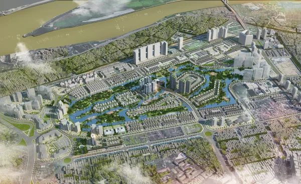 Vị trí lõi trung tâm khu C7 Ciputra