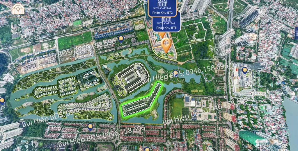 The Windsor Collection Ciputra cùng nhiều phân khu cao cấp