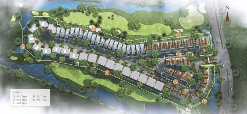 bán biệt thự Ciputra khu Q với vị trí đẹp