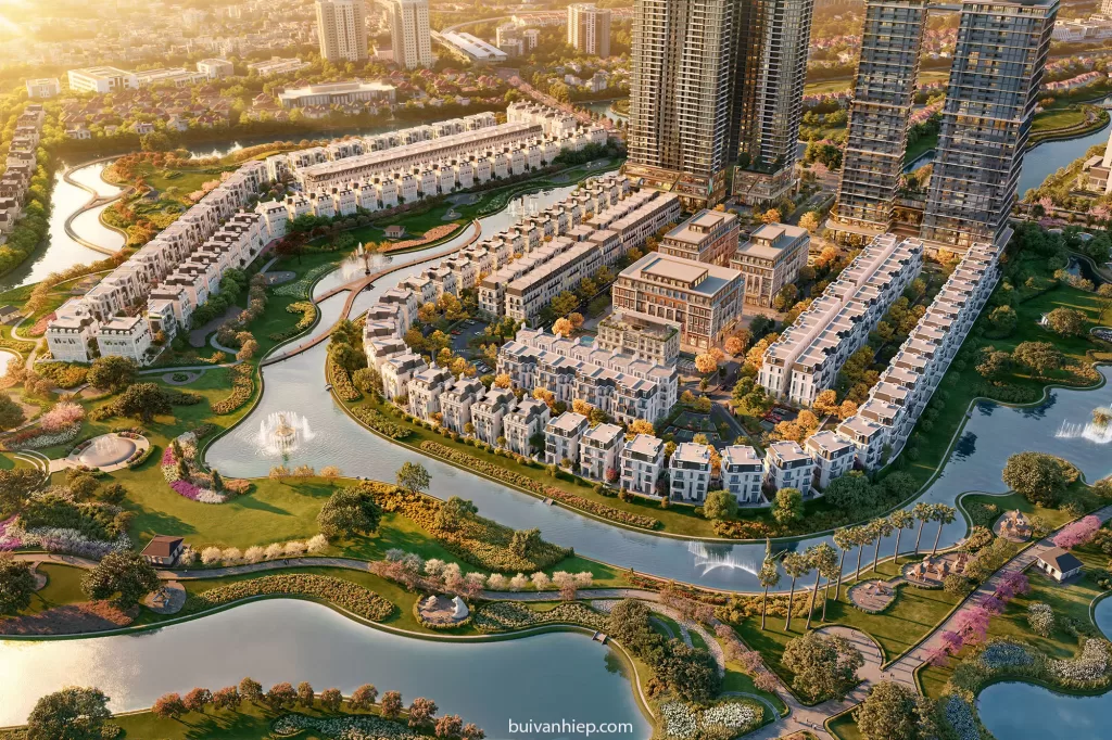bán biệt thự Ciputra khu C tổng quát