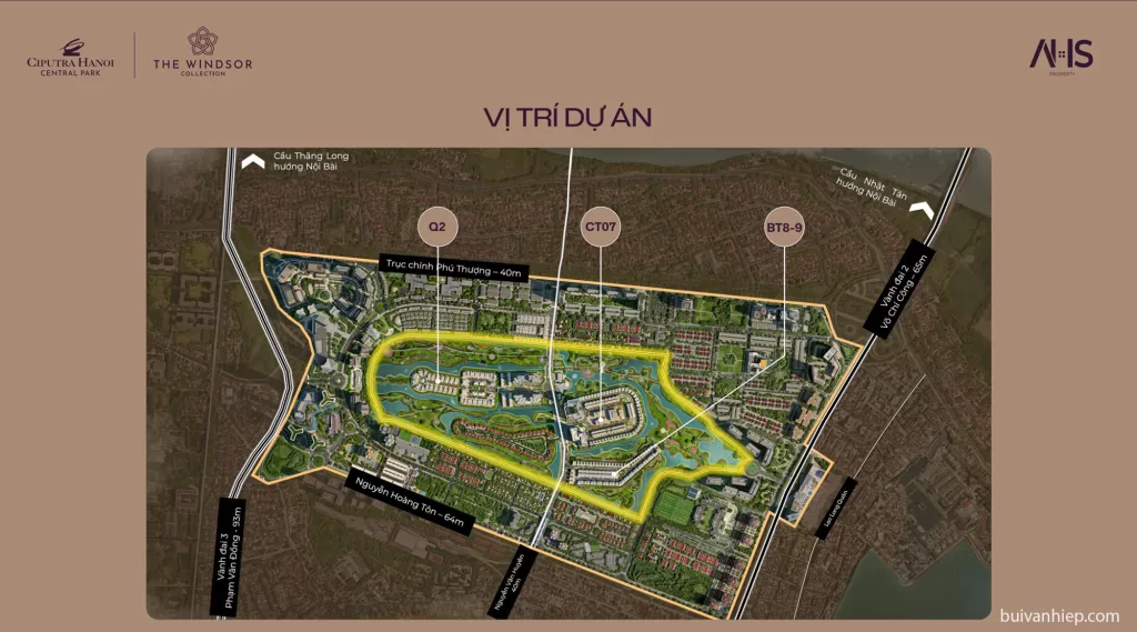 Vị trí đắc địa, tọa độ vàng