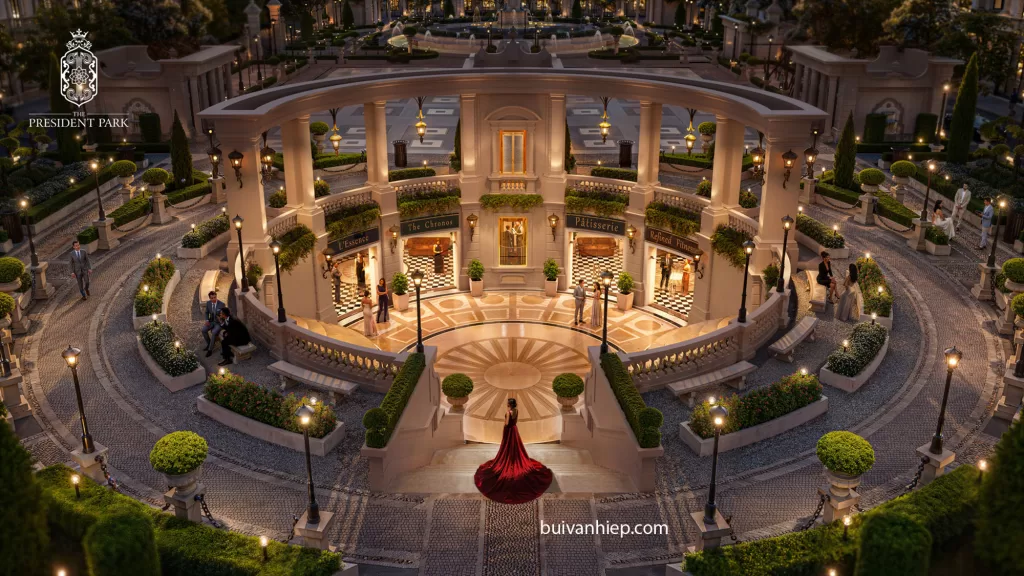 Sân khấu nghệ thuật The President Park Mễ Trì Sân khấu nghệ thuật The President Park Mễ Trì