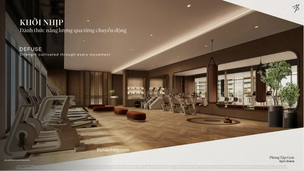 Phòng tập Gym tại Maison Privée Ciputra