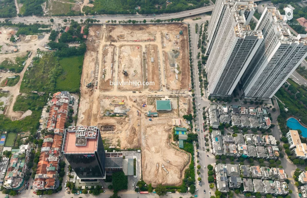 The President Park Mễ Trì Giá Bao Nhiêu tiến độ tháng 9