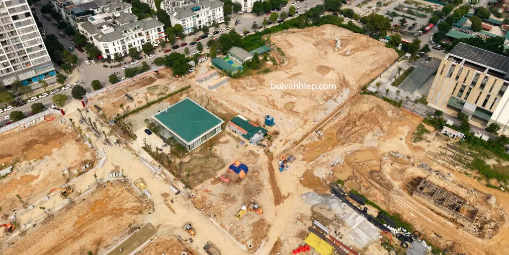 The President Park Mễ Trì Giá Bao Nhiêu tiến độ thi công
