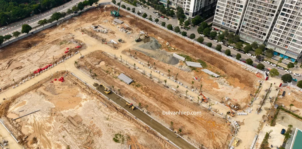 The President Park Mễ Trì Giá Bao Nhiêu tiến độ công trình