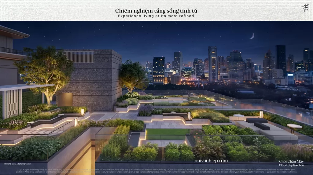 Chòi chân mây chung cư Maison Privée Ciputra