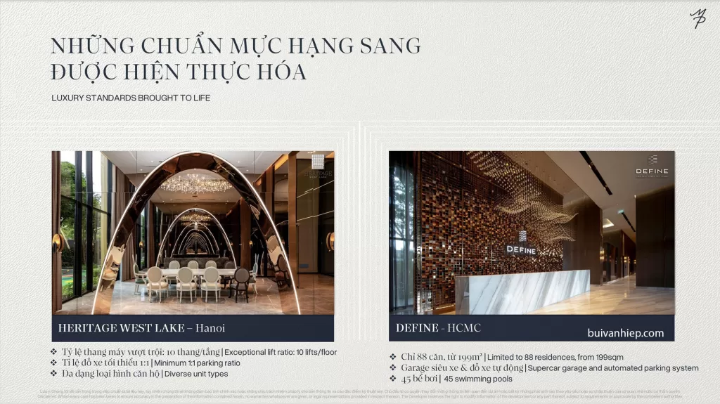 dự án hạng sang Maison Privée Ciputra