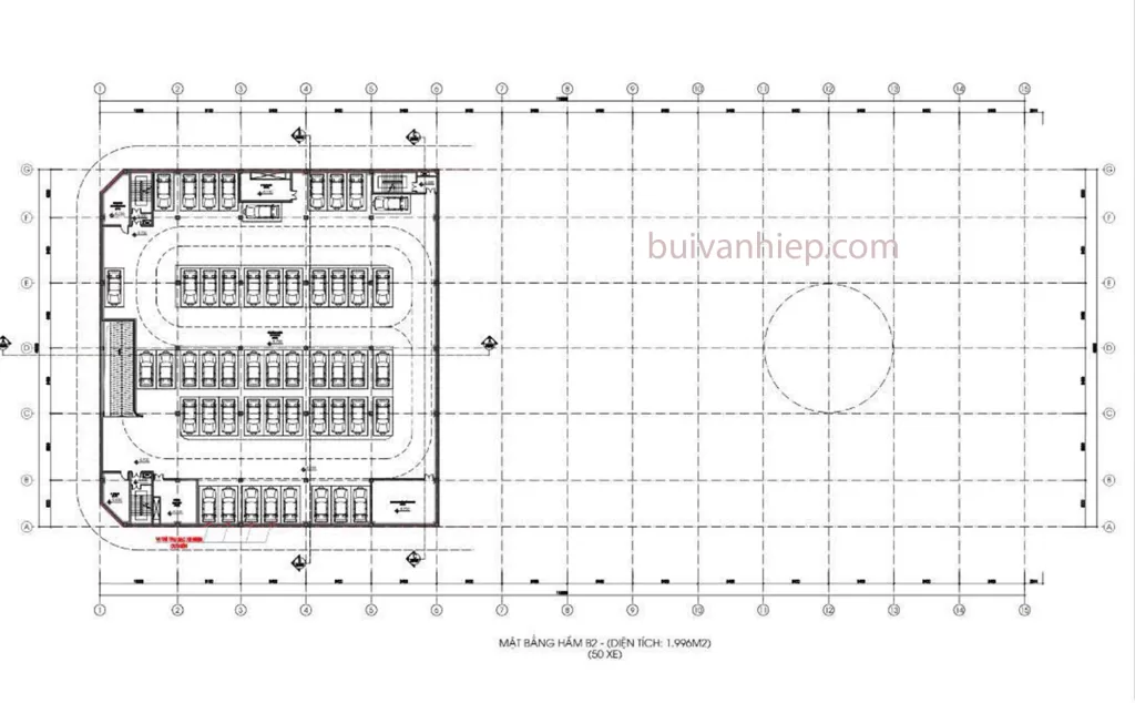 Tiện ích tầng hầm T2 The President Park Mễ Trì Tiện ích tầng hầm T2 The President Park Mễ Trì