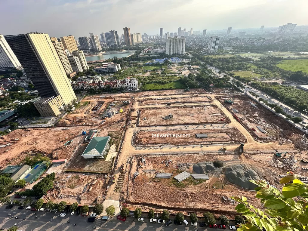 tiến độ thi công The President Park Mễ Trì tiến độ thi công The President Park Mễ Trì