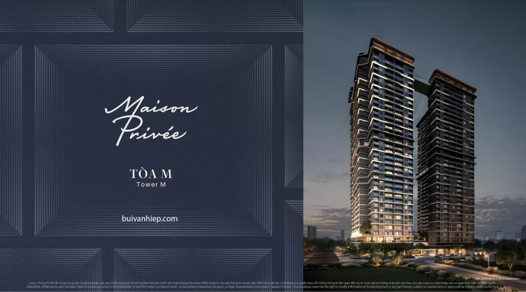 Thông tin tòa M Maison Privée Ciputra