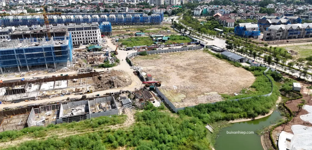 tiến độ xây dựng Maison Privée Ciputra