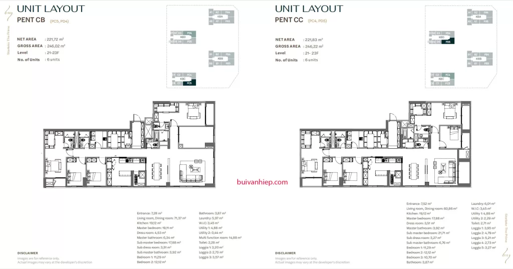 Dự Án K8CT1 Tây Hồ Tây thiết kế 3D căn Penthouse