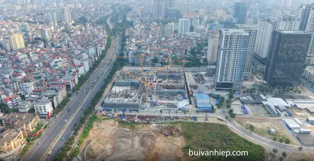 Dự Án K8CT1 Tây Hồ Tây tiến độ xây dựng 